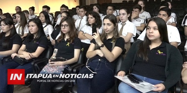 PRESENTAN AUDIOVISUAL Y CHARLA SOBRE EL SUICIDIO.