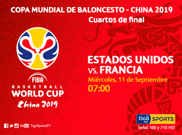 EE.UU – Francia, por un boleto a semifinales