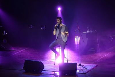 Romántica noche con Alex Ubago