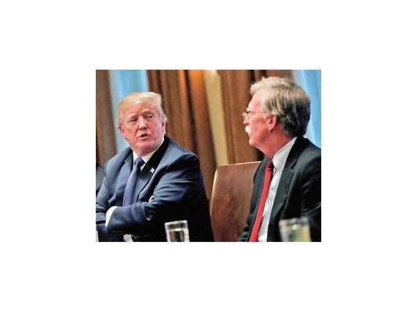 Donald Trump despide a su asesor de Seguridad Nacional John Bolton