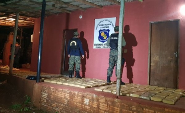 Incautan 358 kg de marihuana en operativo "Fanta"