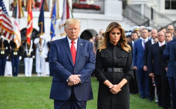 Trump guarda minuto de silencio en aniversario del 9/11 | .::Agencia IP::.