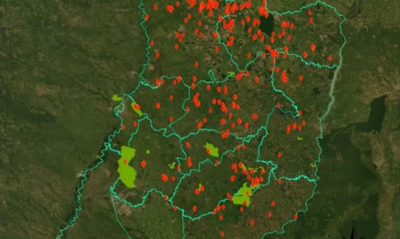 HOY / Detectan más de 2.500 focos de incendios provocados en la Región Oriental