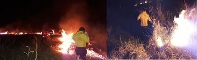Santa Rosa: Focos de incendio se propagaron en la compañía de Ypuku - Digital Misiones
