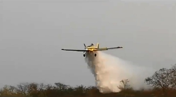 Así se combate el fuego en el Chaco