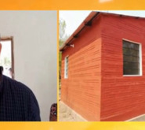 Entregan vivienda social a familia de extrema pobreza - Paraguay.com