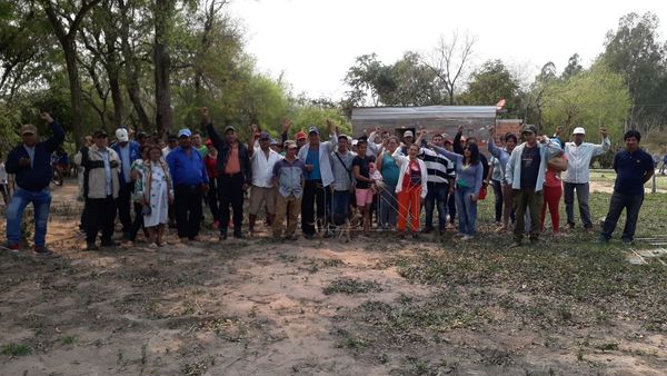 San Pedro: sin techos exigen regularización de tierra al Indert