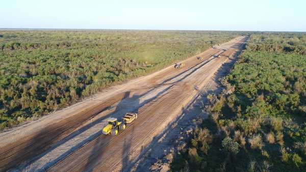 Piden a pobladores no transitar sobre la nueva ruta de Línea 32 a General Díaz