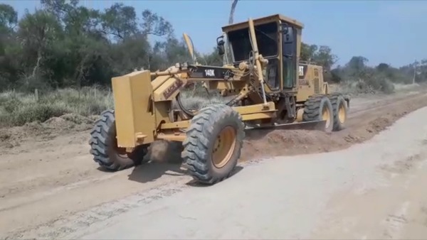 Boquerón: Rehabilitación de caminos vecinales beneficiará a 65.000 personas