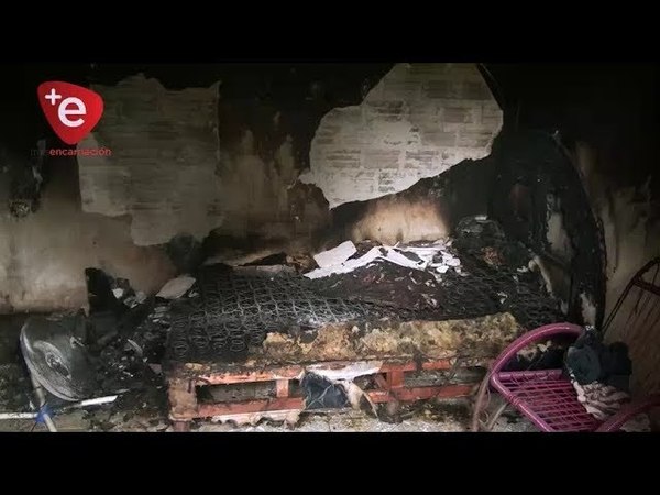 CORTOCIRCUITO CAUSA INCENDIO EN VIVIENDA DEL B° CHAIPÉ