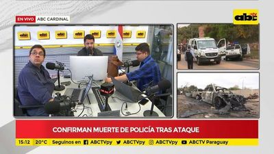 Confirman muerte de policía tras ataque - ABC Noticias - ABC Color