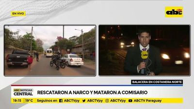 Rescataron a narco y mataron a Comisario - ABC Noticias - ABC Color