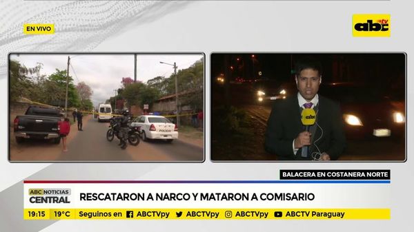 Rescataron a narco y mataron a Comisario - ABC Noticias - ABC Color