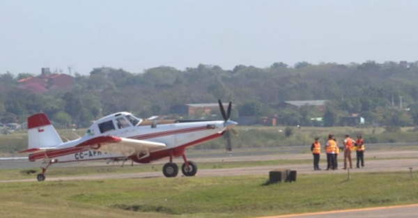 En total cuatro ya son las aeronaves que apagan fuego