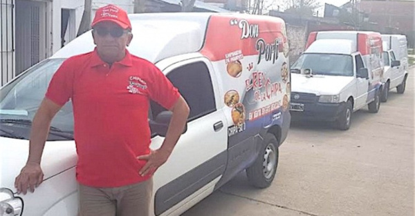 El paraguayo que es el  “Rey de la chipa” ashá