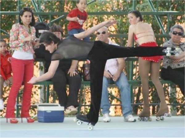 Patinador denuncia que tragaron su beca