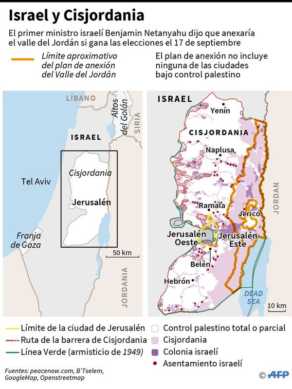 Las implicaciones de una eventual anexión israelí del Valle del Jordán - Internacionales - ABC Color