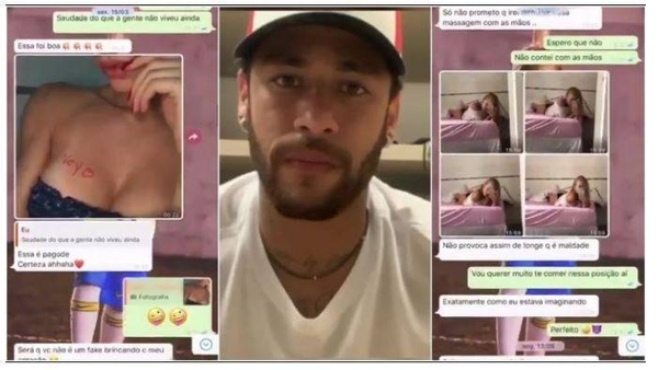 HOY / Modelo dice que Neymar publicó fotos íntimas para "vengarse" y "humillarla"