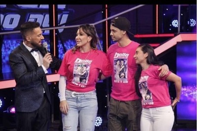 Ruth Alcaraz se eliminó del Baila Conmigo Paraguay