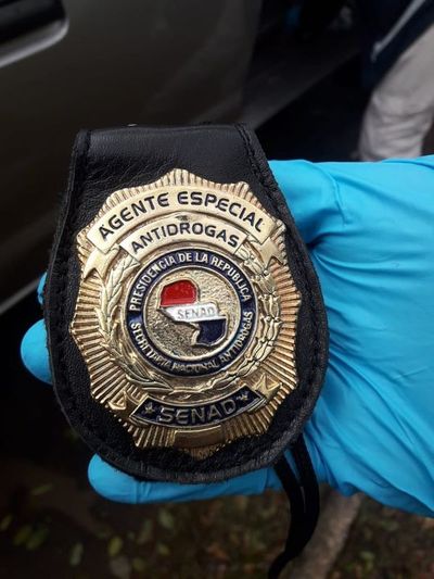 Escape de Samura: encuentran proyectiles y placas de la Senad en camioneta abandonada - Nacionales - ABC Color