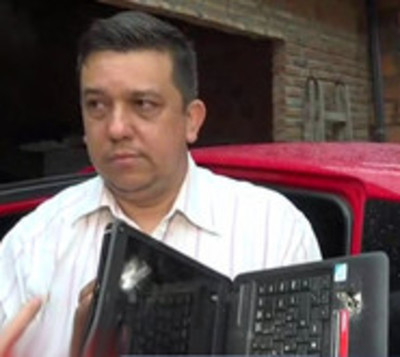 Lo salvó una computadora durante fuga de Samura - Paraguay.com