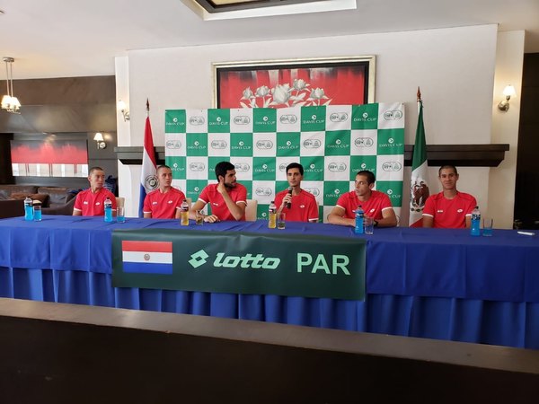Paraguay enfrenta desde este viernes a México por Copa Davis