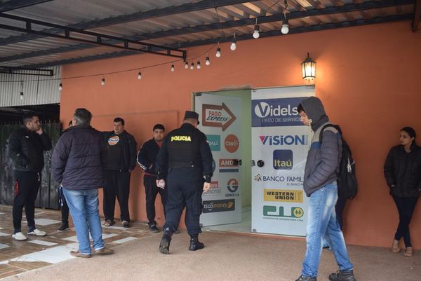 Roban G. 4 millones de un comercial en Carapeguá - Nacionales - ABC Color