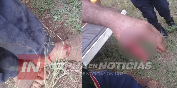 AMBULANCIA INVOLUCRADA EN ACCIDENTE SOBRE LA RUTA 1