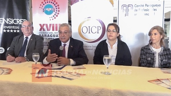 PARAGUAY RECIBIRÁ A LOS MÁS DESTACADOS EXPONENTES DE PROTOCOLO INTERNACIONAL