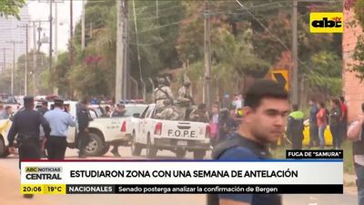 Fuga de “Samura”: Los atacantes estudiaron la zona con una semana de antelación - ABC Noticias - ABC Color