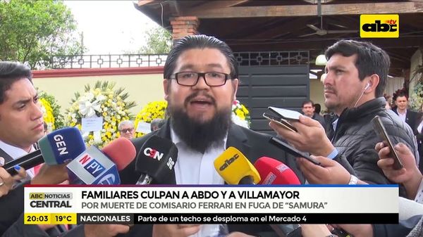Comisario fallecido: Familiares culpan a Abdo y Villamayor - ABC Noticias - ABC Color