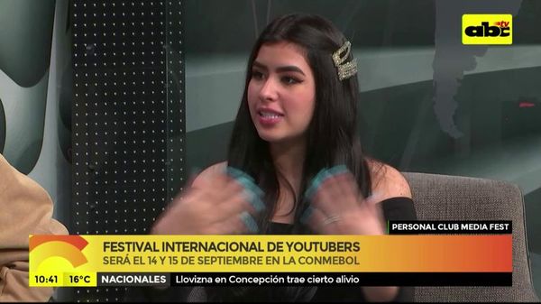 Festival internacional de youtubers - Media mañana - ABC Color