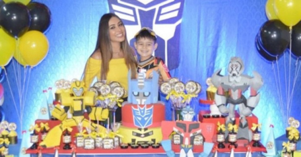 Cumple onda “Transformers”
