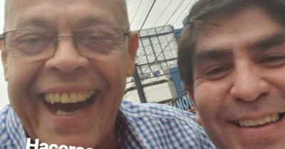 Se hizo kape de un tipo al que chocó