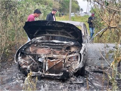 Hallan vehículo incinerado de un hombre desaparecido hace 10 días