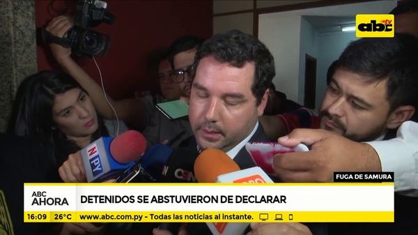 Detenidos de abstuvieron de declarar - ABC Noticias - ABC Color
