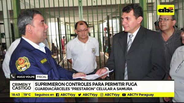 Suprimieron controles para permitir fuga - Crimen y castigo - ABC Color