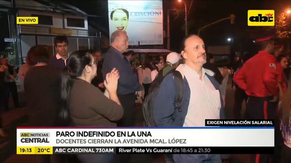 Paro indefinido en la UNA - ABC Noticias - ABC Color