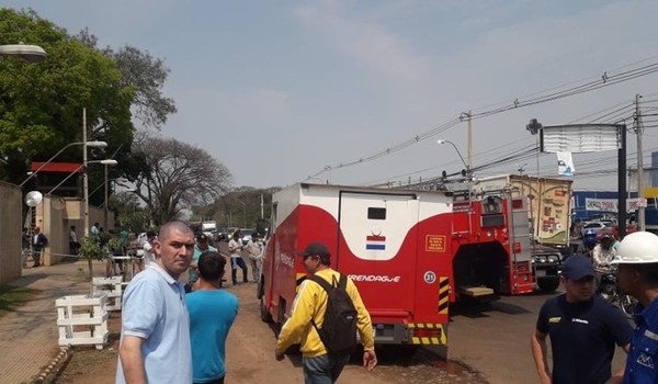 Asalto a camión de caudales en Capiatá
