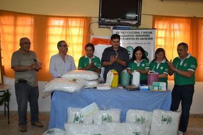 Centro Sanjuanino realiza donación al hospital de Misiones - Nacionales - ABC Color