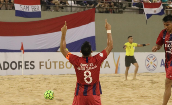 HOY / Aplastante inicio de Cerro en Copa Libertadores de Fútbol de Playa