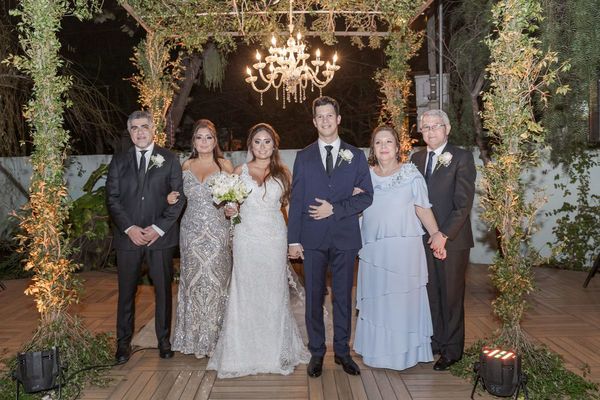 Antonella y Ángel se casaron