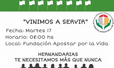 Anuncian protesta a favor de centro oncológico en Hernandarias