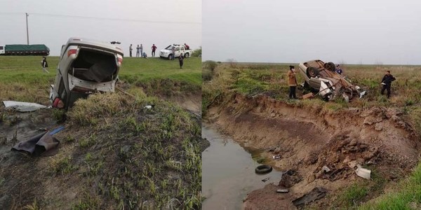 DOS HOMBRES PERDIERON LA VIDA EN UN ACCIDENTE AUTOMOVILÍSTICO EN MISIONES