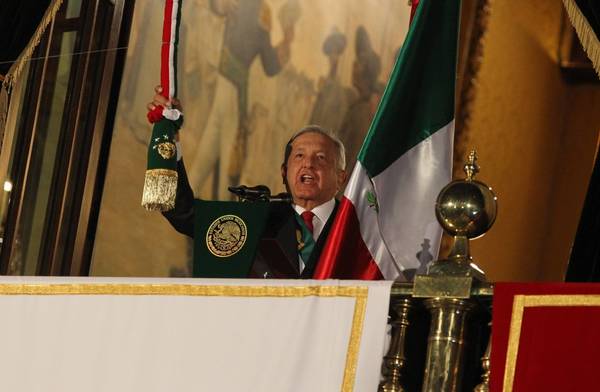 López Obrador da su primer Grito de Independencia como presidente de México - .::RADIO NACIONAL::.