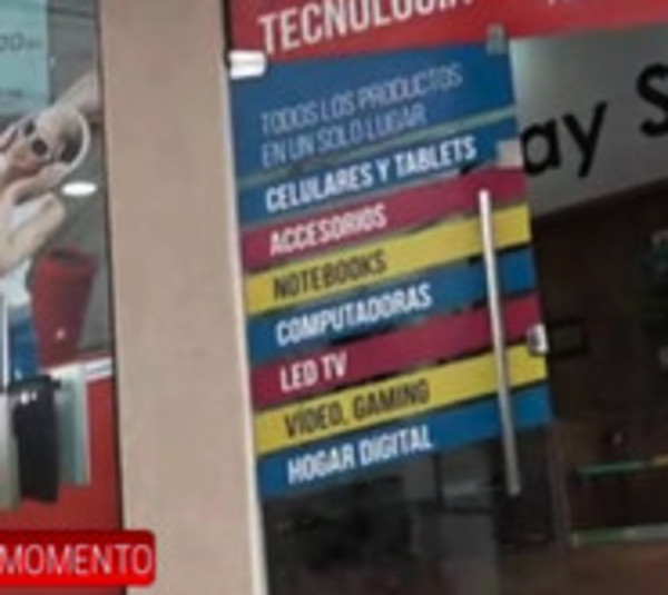 Desvalijan tienda de electrónica en Villa Morra - Paraguay.com