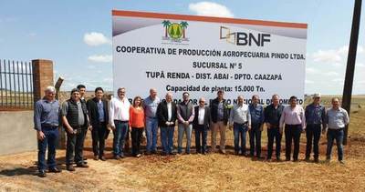 Con crédito de más de USD tres millones del BNF, productores encaminan producción y desarrollo en Caazapá