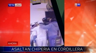 Asalto con toma de rehenes en chipería de Caacupé