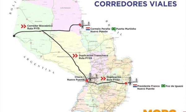 Corredor bioceánico conectará a Paraguay con el mundo, anuncian