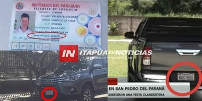 TODO QUEDA EN FAMILIA: CAMIONETA INCAUTADA A “PELONCHO” ESTÁ EN PODER DE SCHLENDER